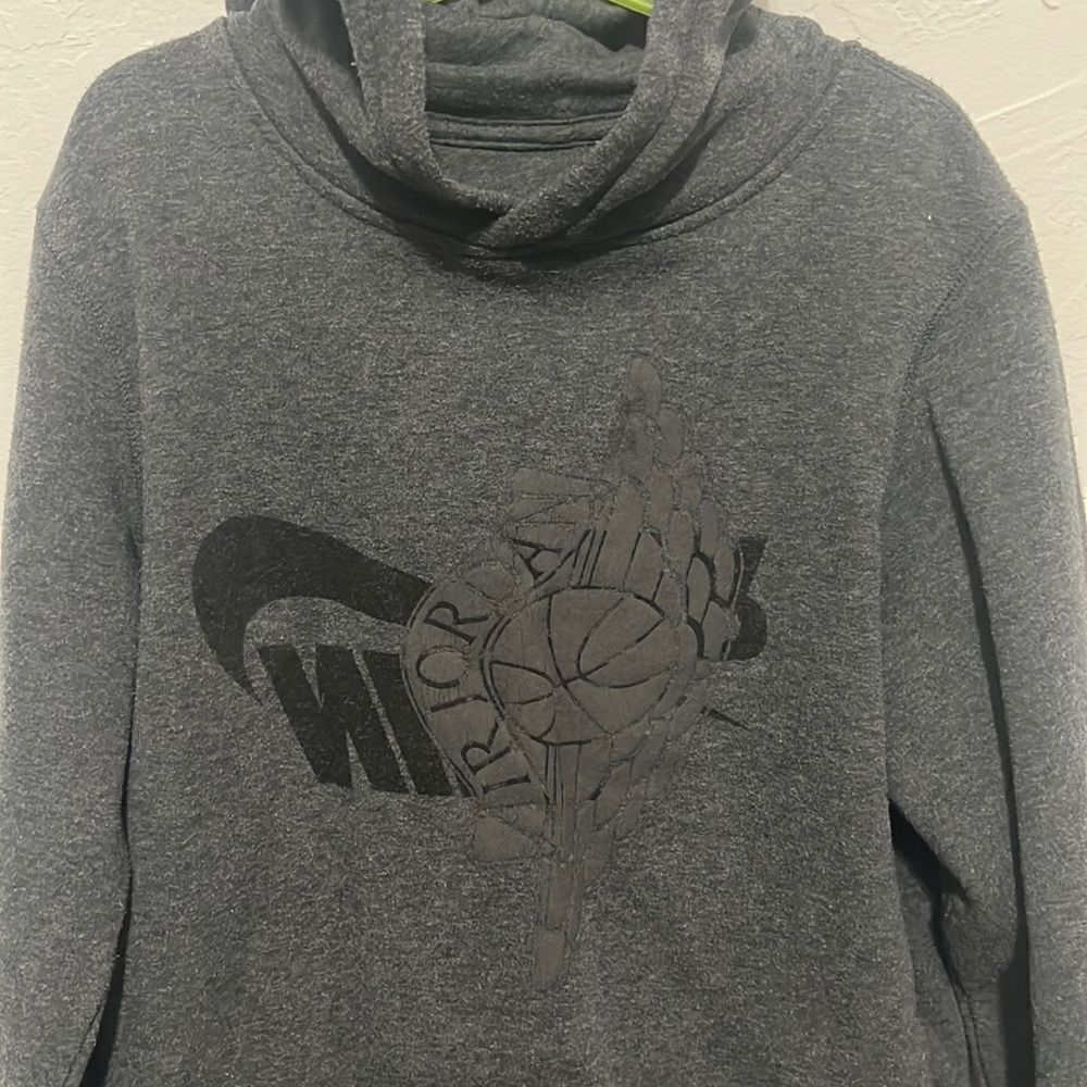 🔥🏀 Youth NIKE AIR JORDAN Hoodie Sweatshirt - Youth Sz M - EXCELLENT CONDITION